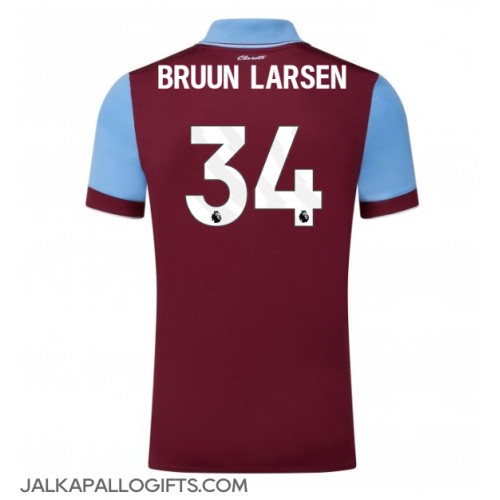 Burnley Jacob Bruun Larsen #34 Kotipaita 2023-24 Lyhythihainen